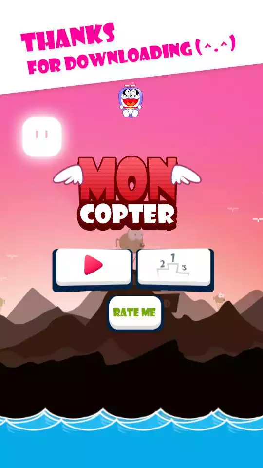 Play Dorayaki Copter | Tap and Jump